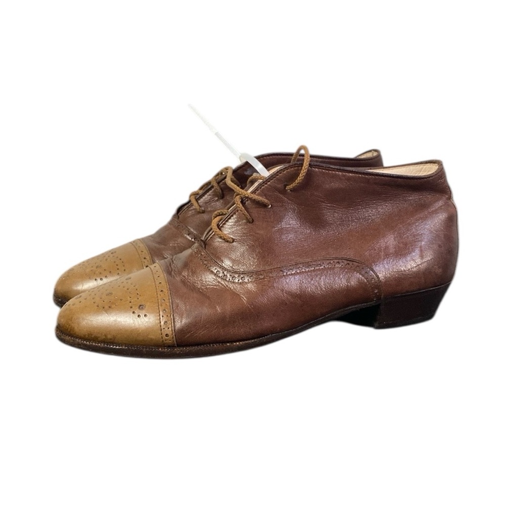 Jil Sander vintage leather lace up shoe